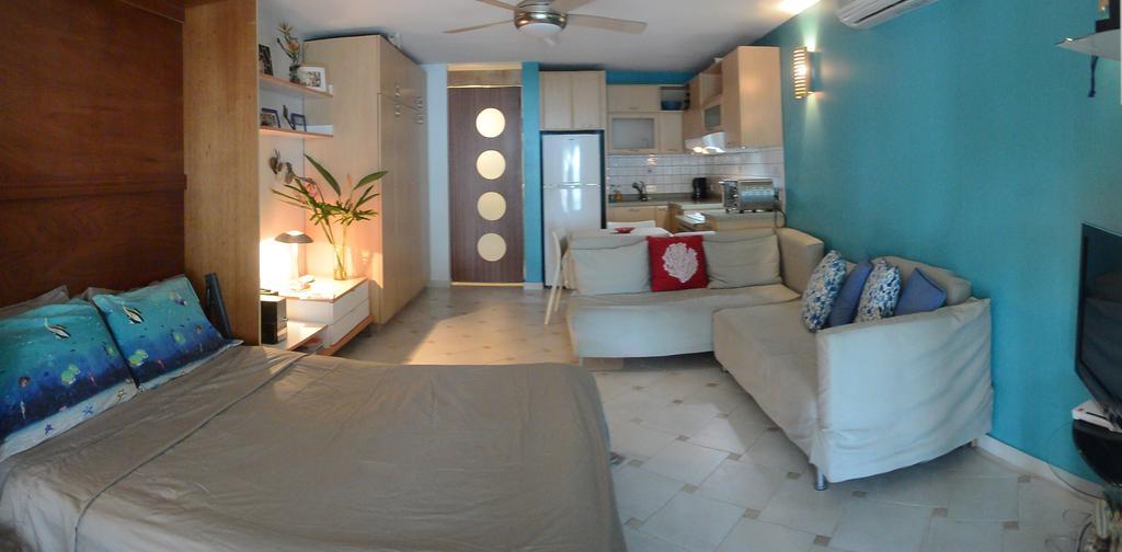 Cozy Beachfront Studio San Juan Bagian luar foto